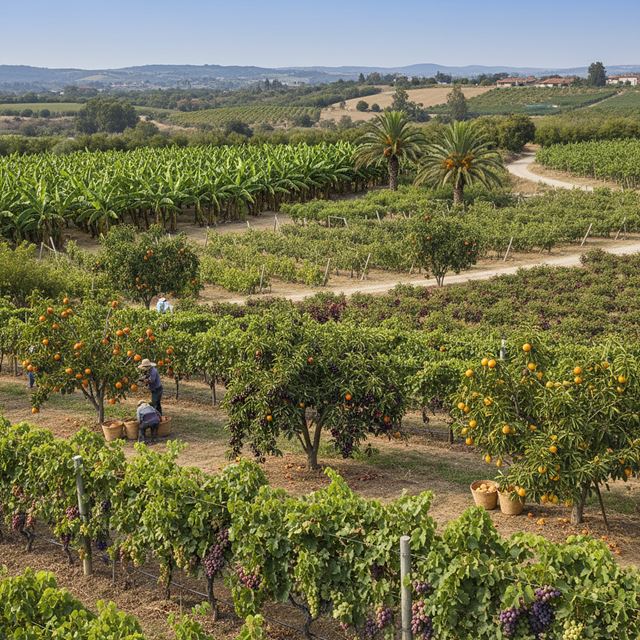 과실작물 재배업