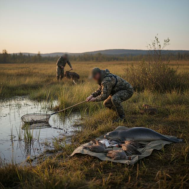 수렵 및 관련 서비스업