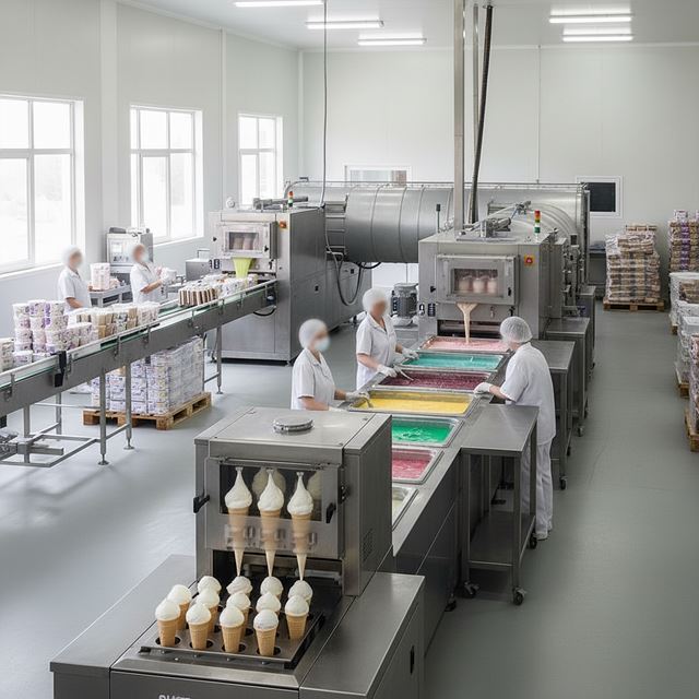 아이스크림 및 기타 식용빙과류 제조업