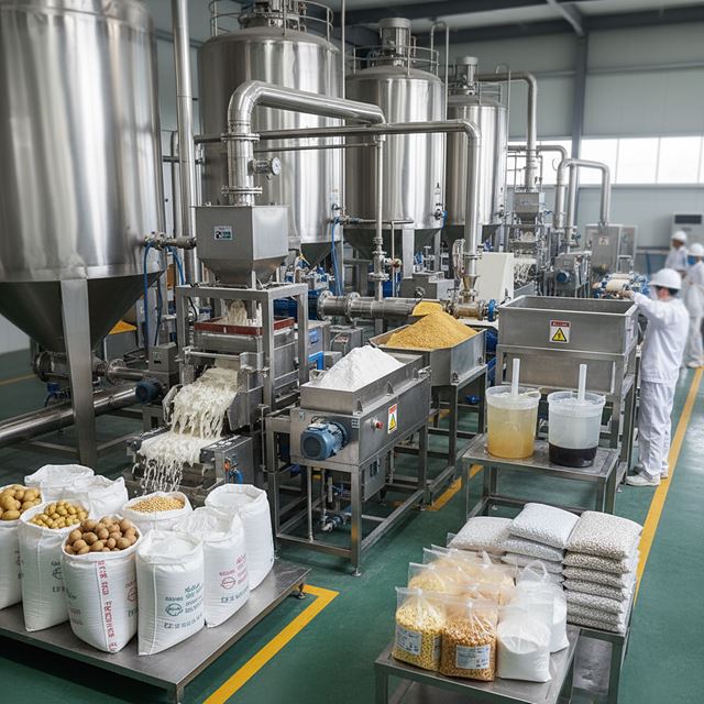 전분제품 및 당류 제조업