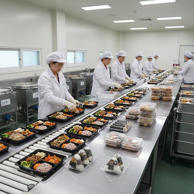 도시락류 제조업