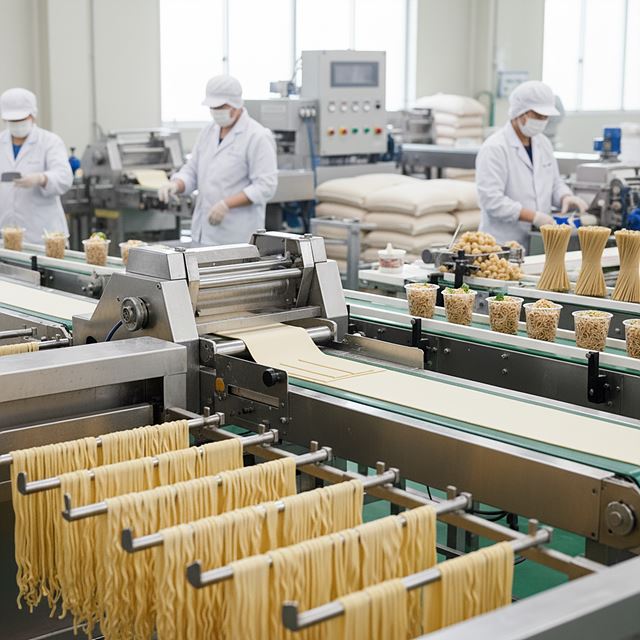 면류, 마카로니 및 유사식품 제조업