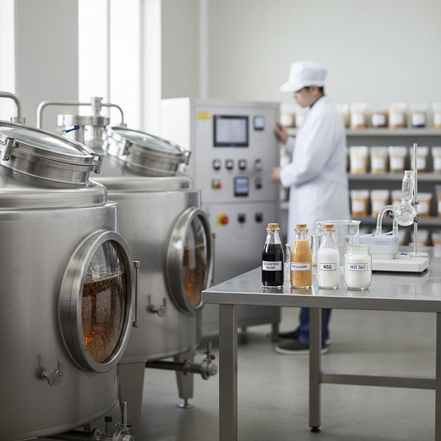 식초, 발효 및 화학 조미료 제조업