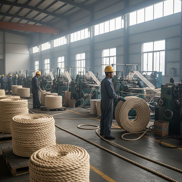 끈 및 로프 제조업