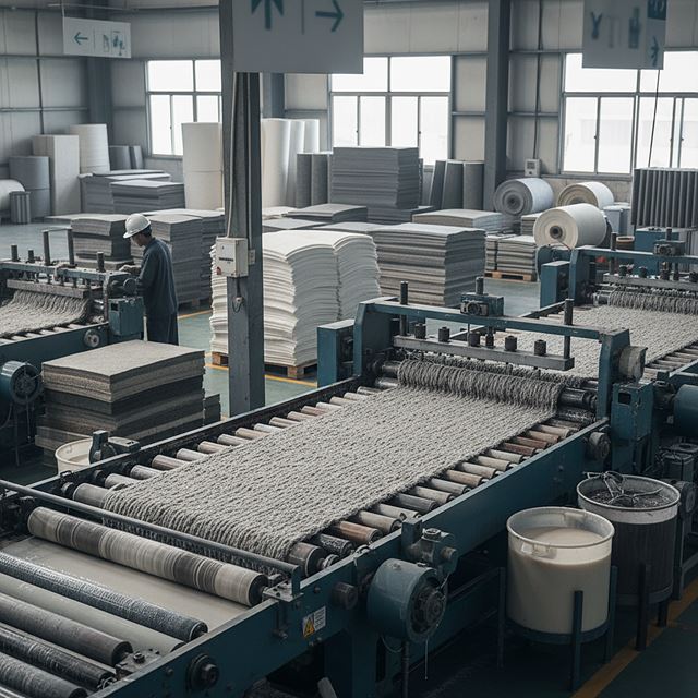 부직포 및 펠트 제조업