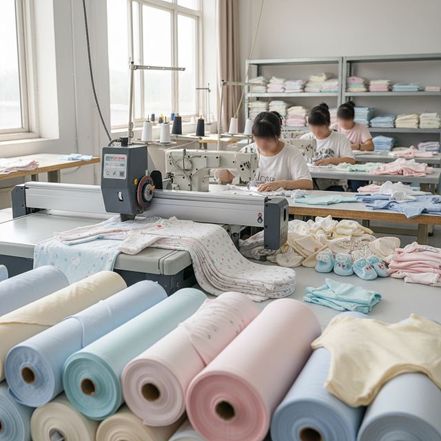 유아용 의복 제조업