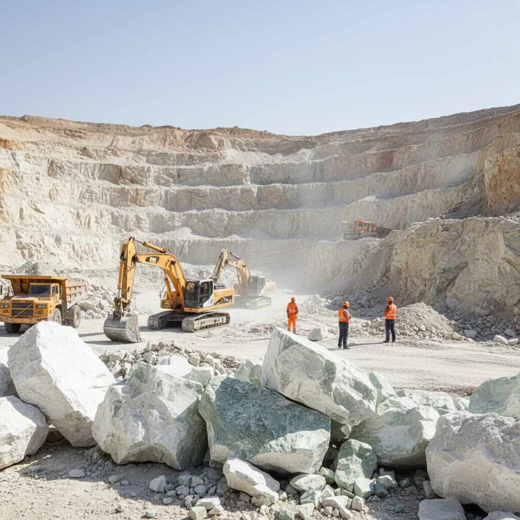 그 외 기타 비금속광물 광업