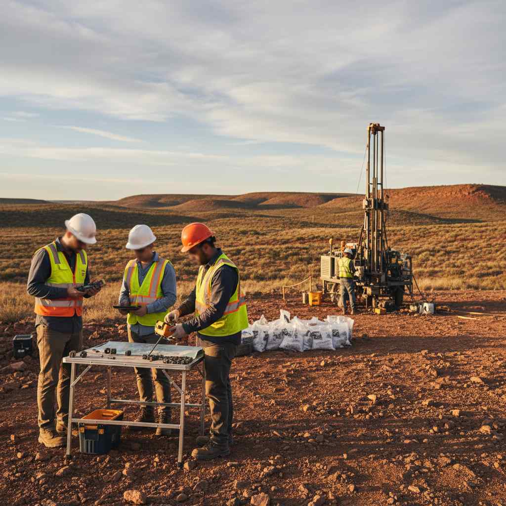 광업 지원 서비스업