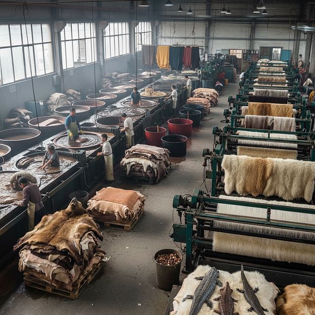 모피 및 가죽 제조업