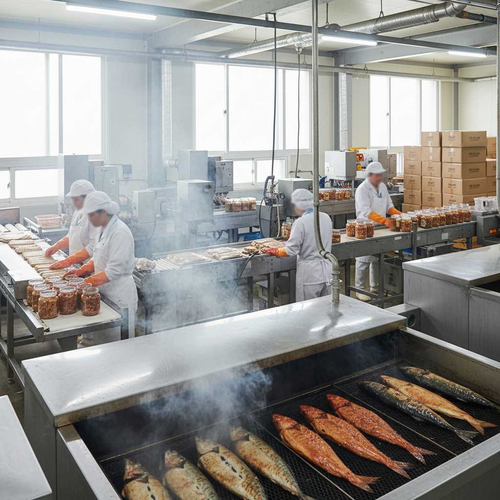 수산동물 훈제, 조리 및 유사 조제식품 제조업