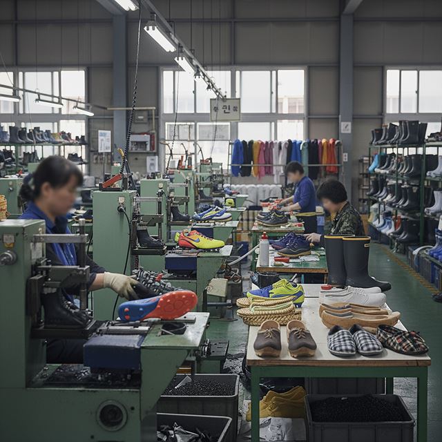 기타 신발 제조업