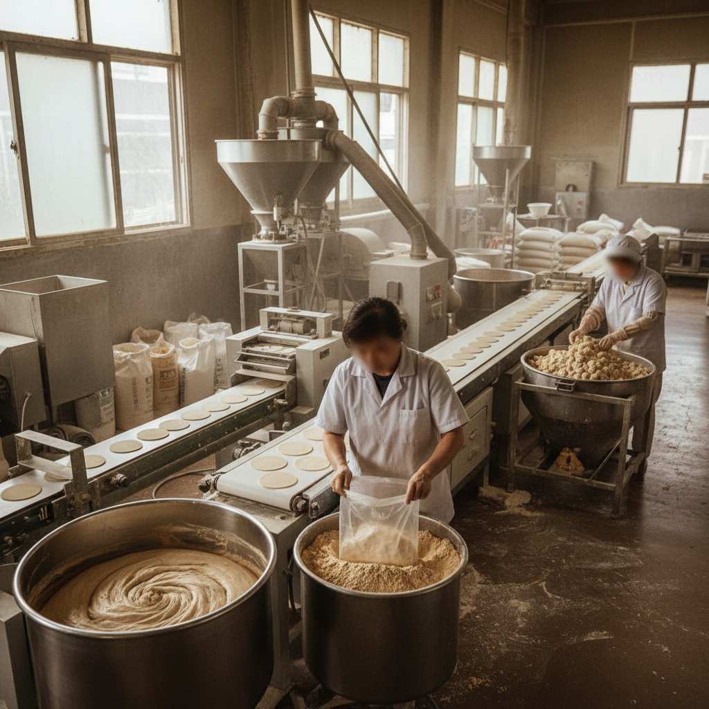 곡물 혼합 분말 및 반죽 제조업