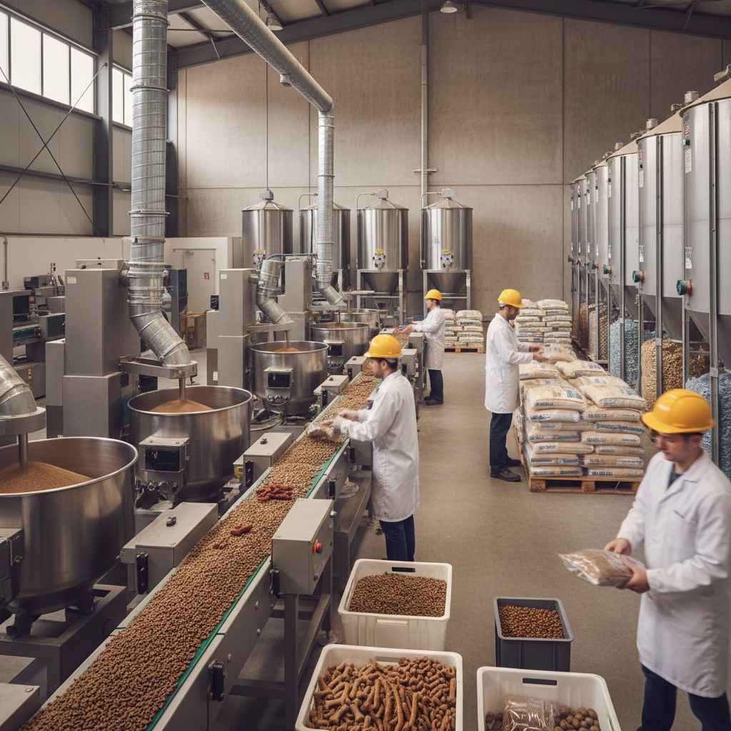 단미사료 및 기타 사료 제조업, 반려동물용 사료 제조업