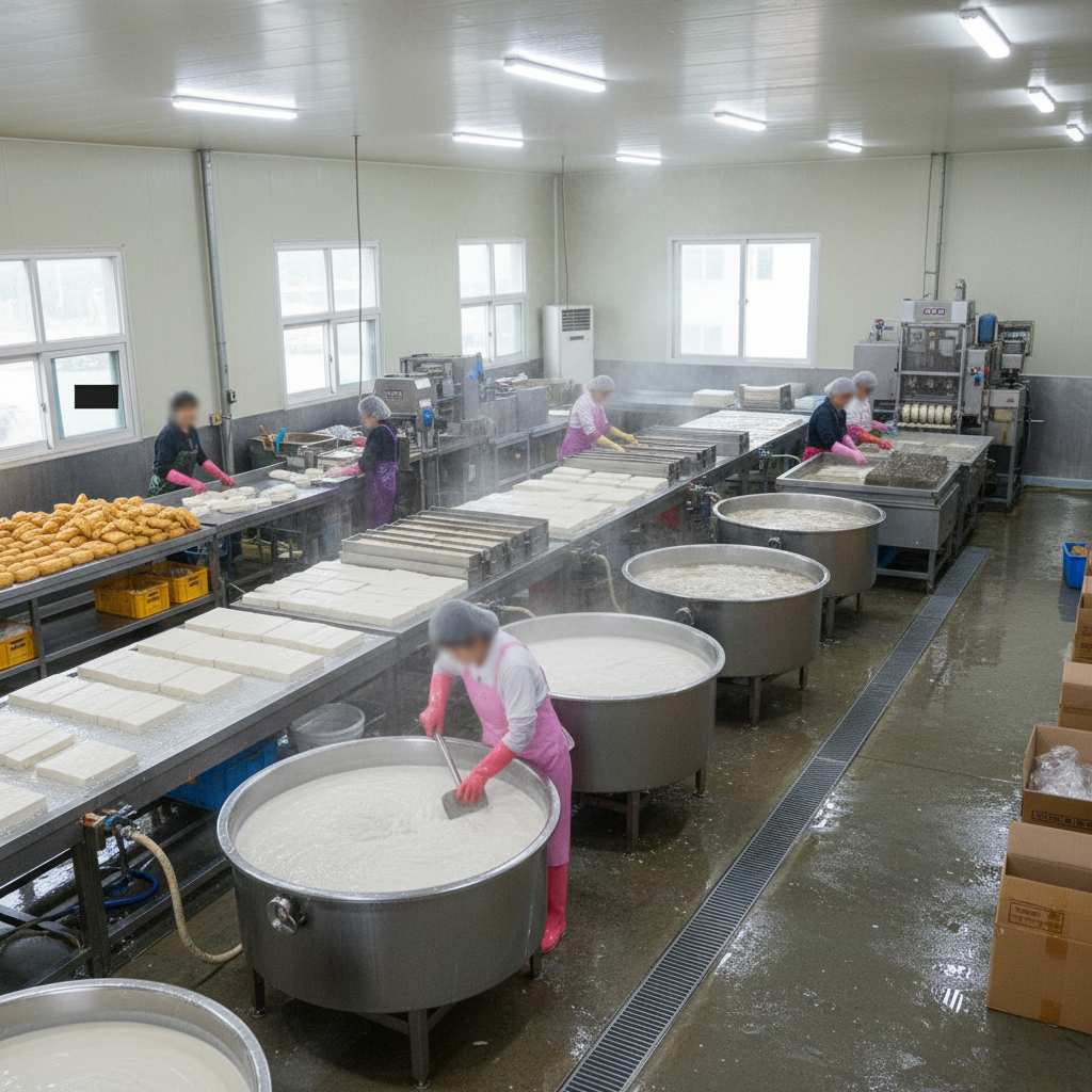 두부 및 유사 식품 제조업