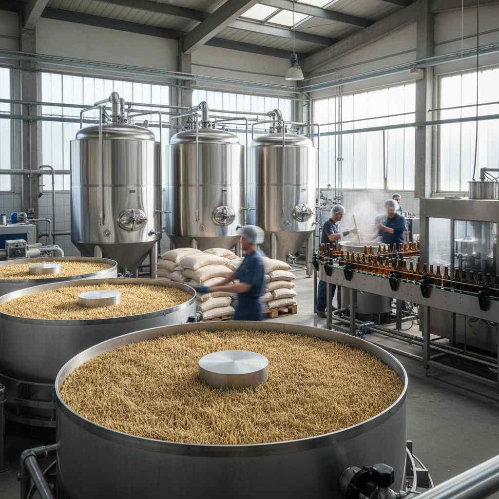 맥아 및 맥주 제조업