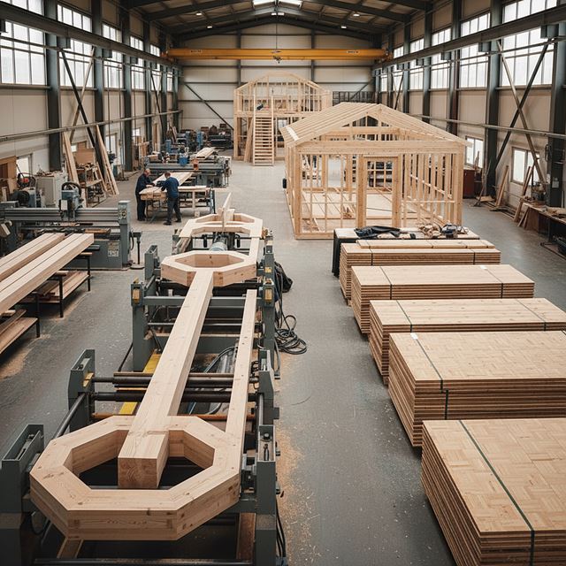 기타 건축용 나무제품 제조업