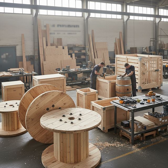목재 포장용 상자, 드럼 및 유사용기 제조업