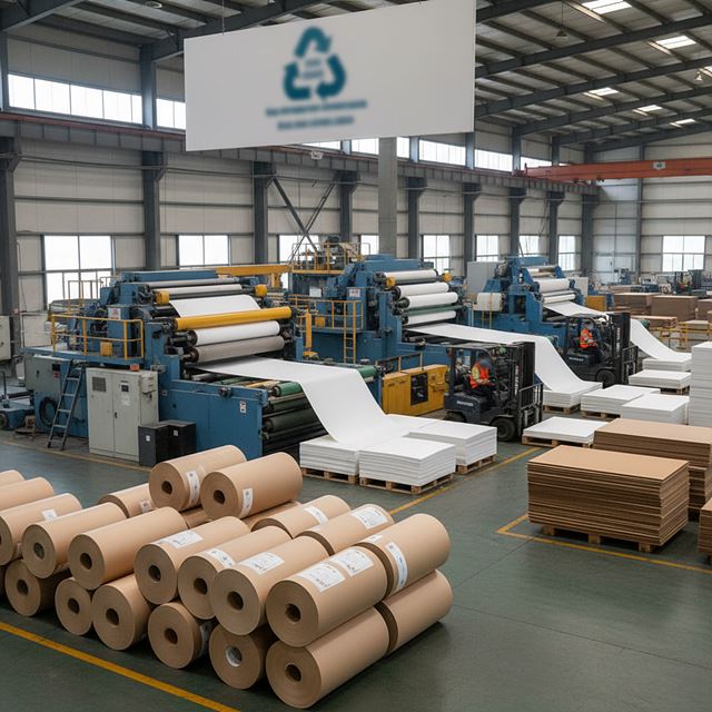 크라프트지 및 기타 상자용 판지 제조업