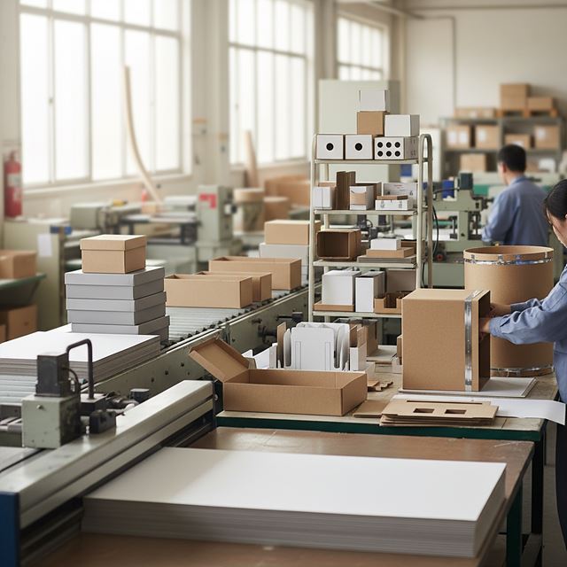 판지 상자 및 용기 제조업