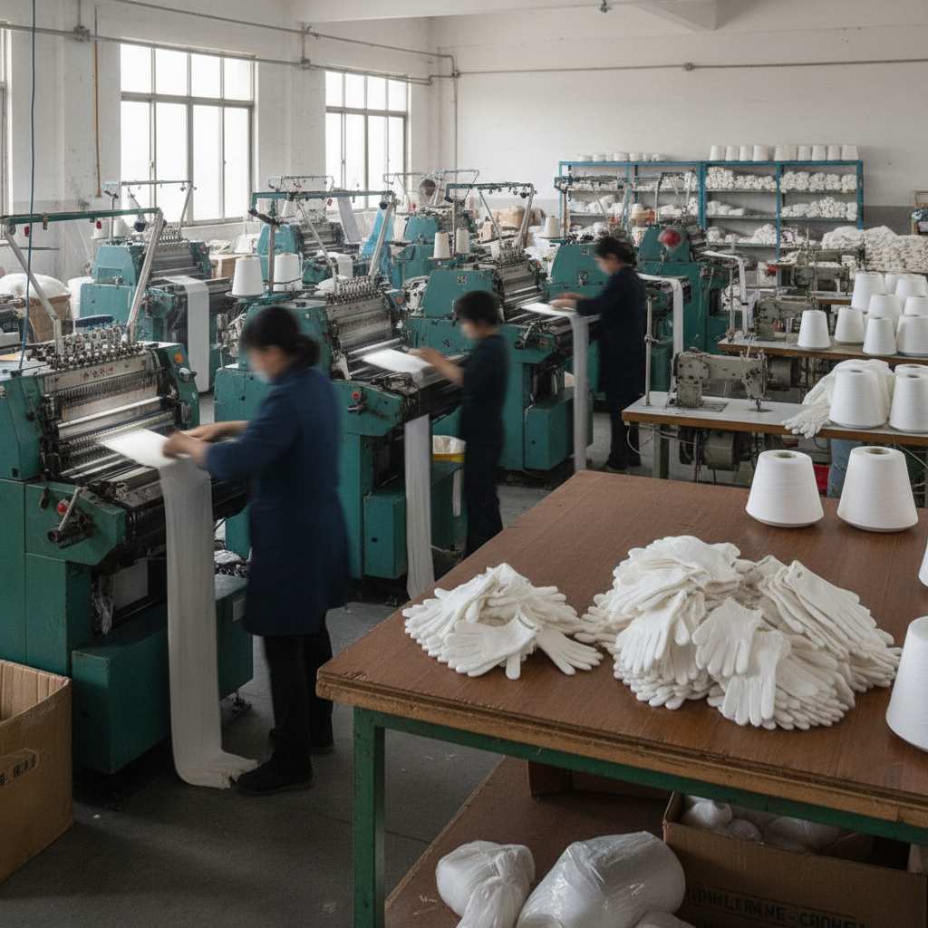 기타 편조 의복 액세서리 제조업