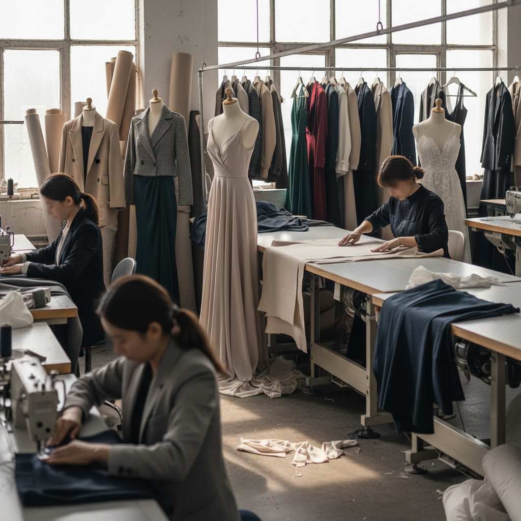 여자용 겉옷 제조업