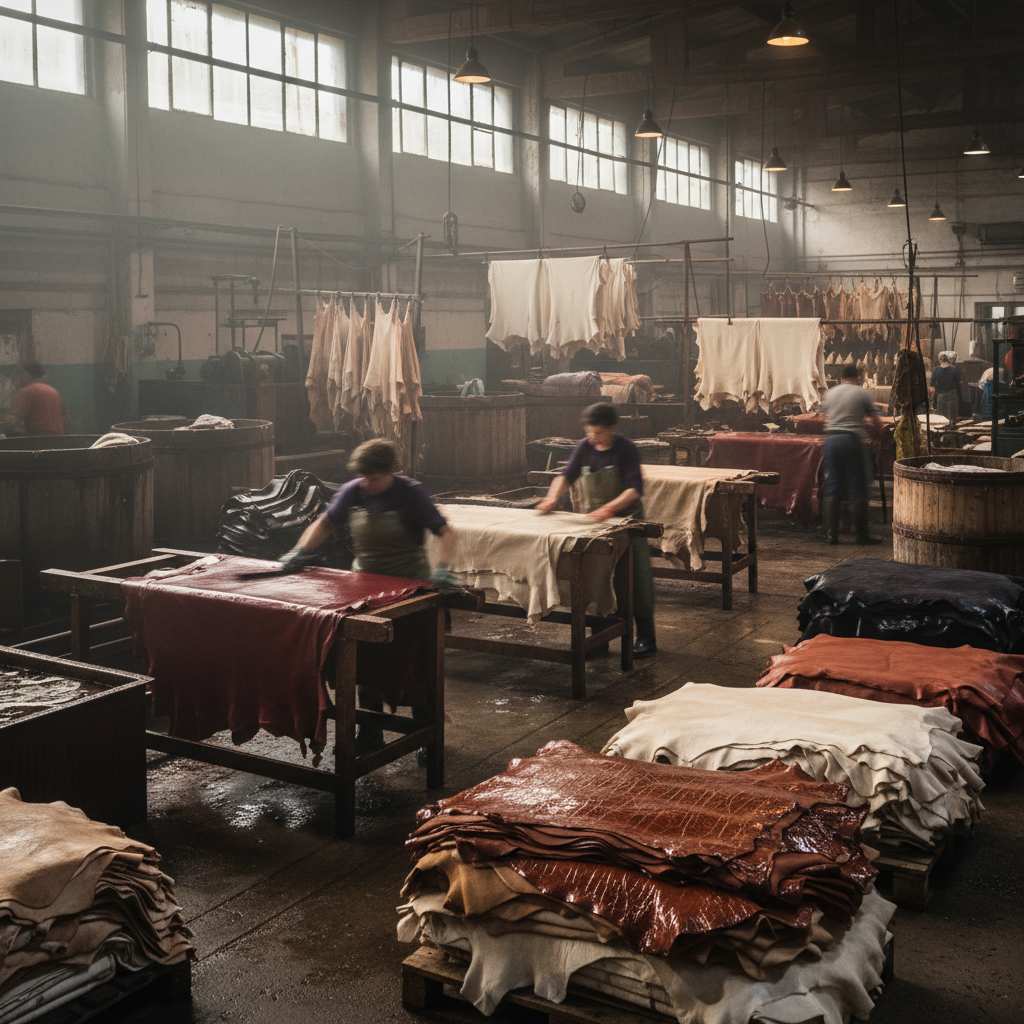 모피 및 가죽 제조업