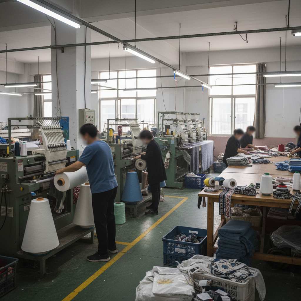 그 외 기타 분류 안된 섬유제품 제조업, 섬유제품 기타 정리 및 마무리 가공업, 연사 및 가공사 제조업, 자수제품 및 자수용 재료 제조업, 특수직물 및 기타 직물 직조업, 편조 원단 제조업