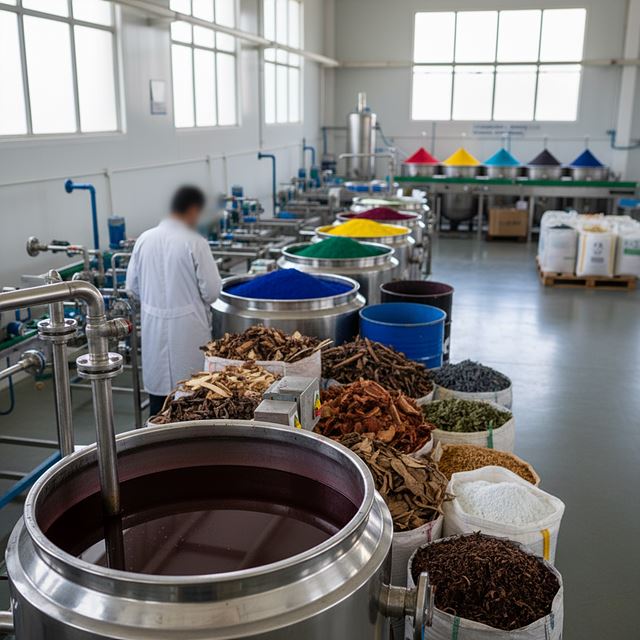 염료, 조제 무기안료, 유연제 및 기타 착색제 제조업