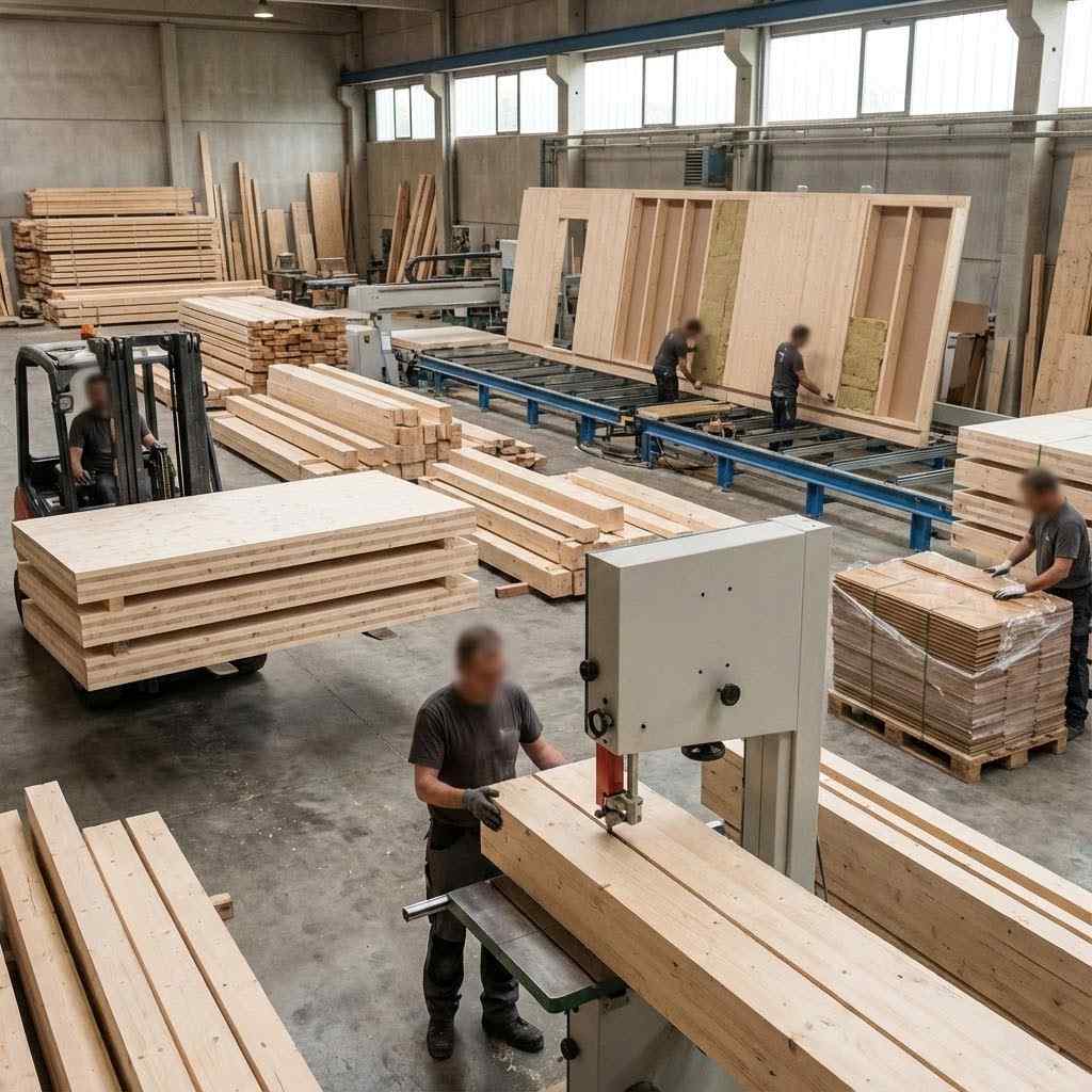 기타 건축용 나무제품 제조업