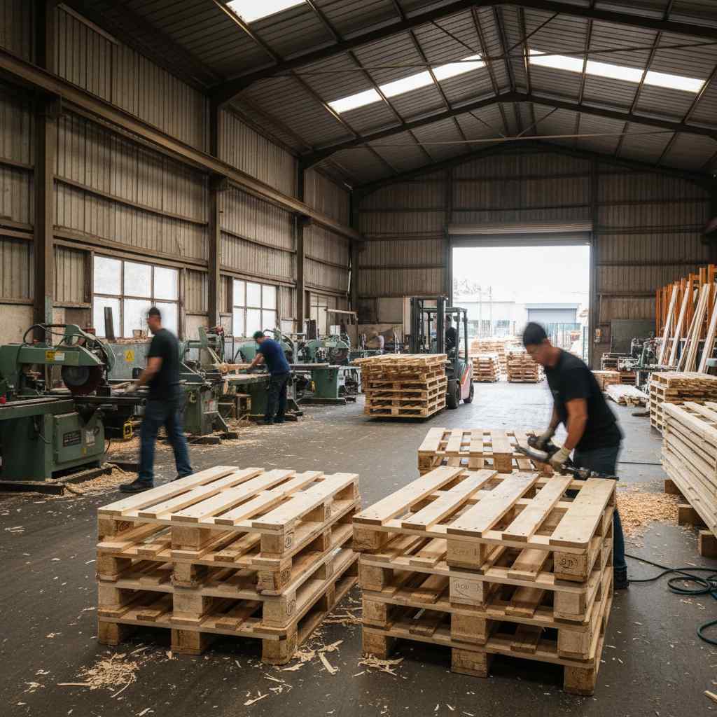 목재 깔판류 및 기타 적재판 제조업
