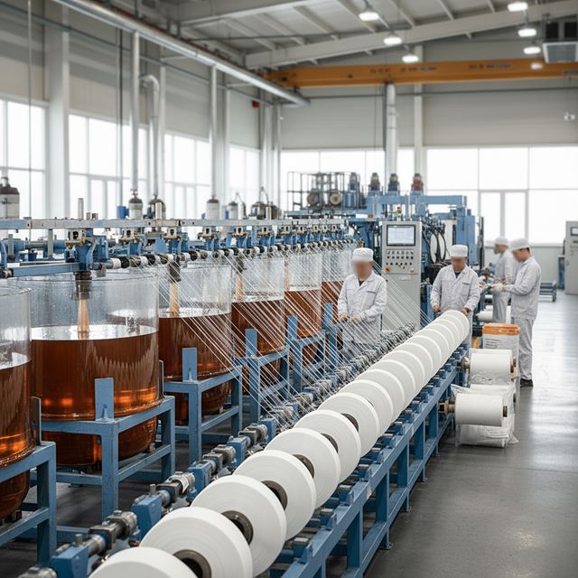 재생섬유 제조업