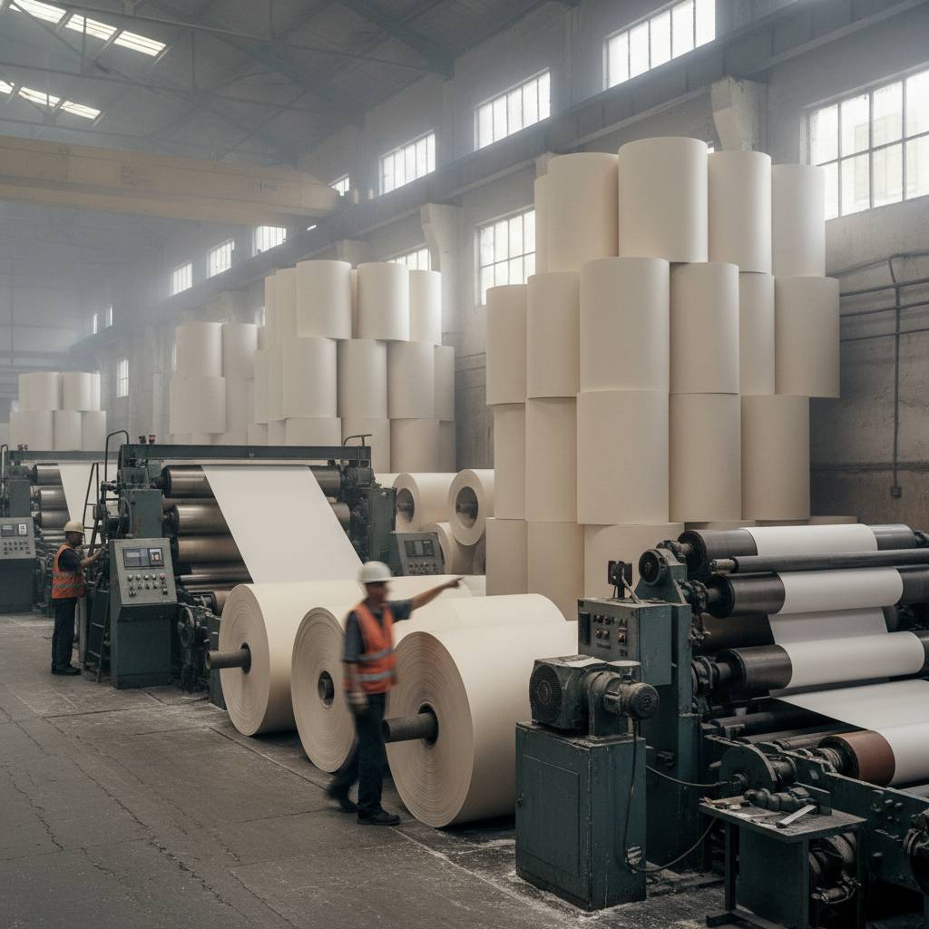 신문용지 제조업