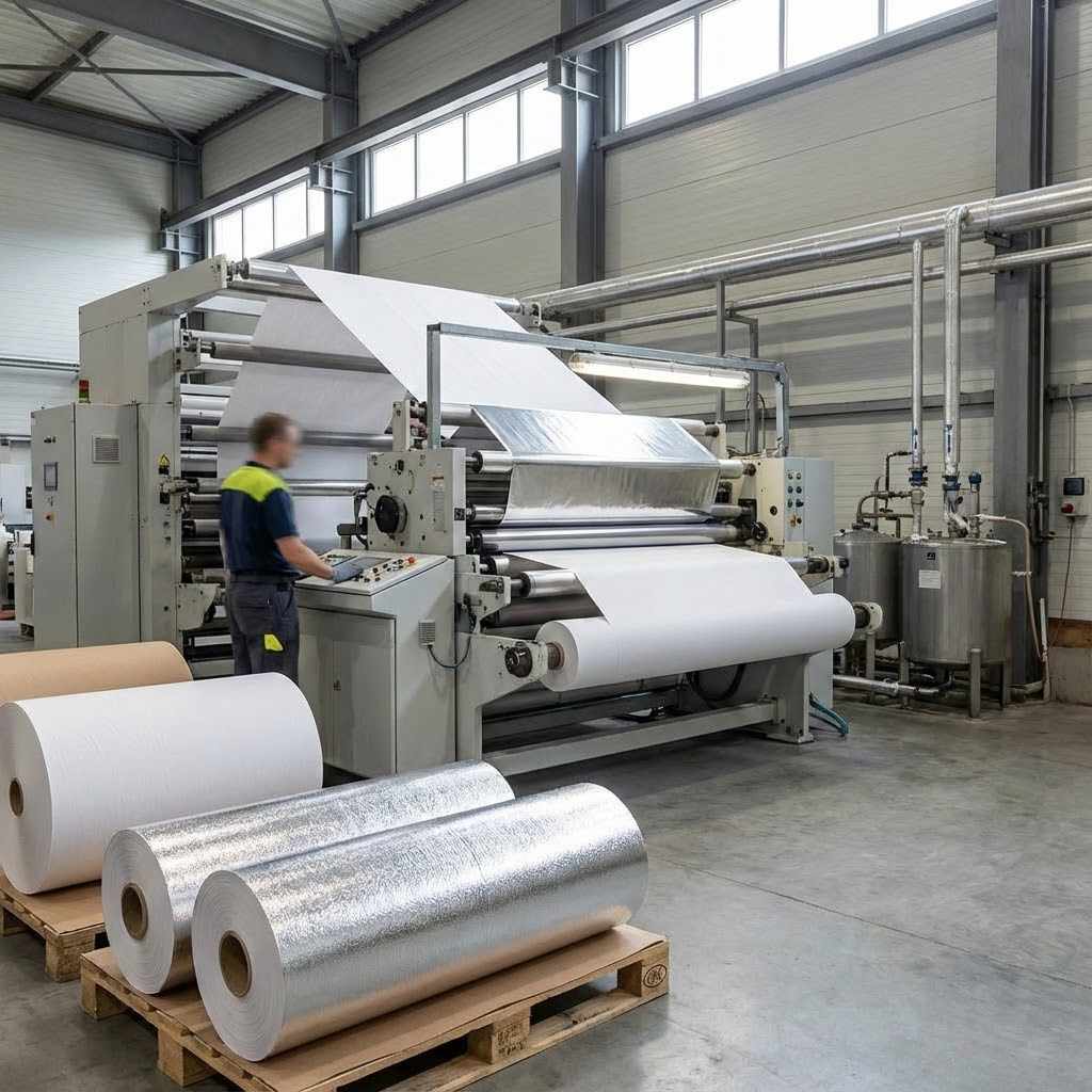 적층, 합성 및 특수 표면처리 종이 제조업