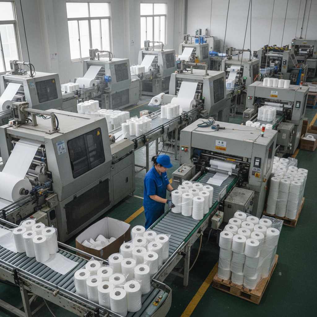 위생용 종이제품 제조업