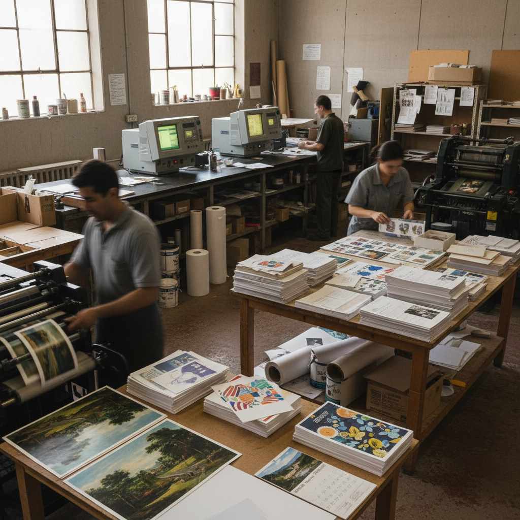 기타 인쇄물 출판업