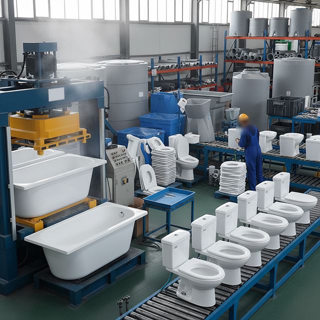 설치용 및 위생용 플라스틱제품 제조업