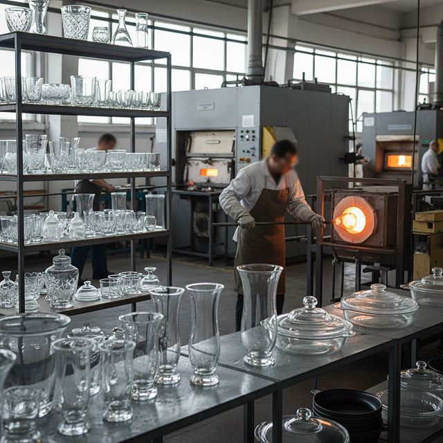 가정용 유리제품 제조업