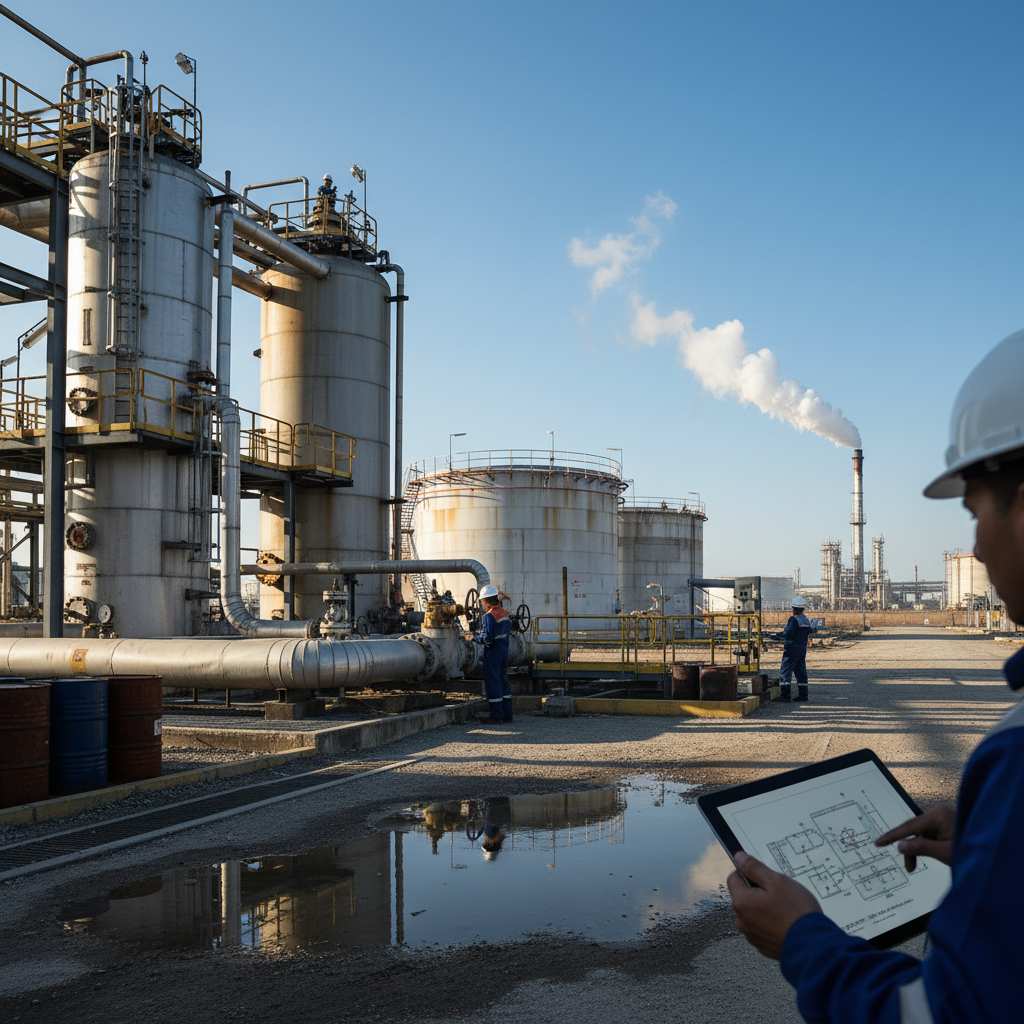 원유 정제처리업