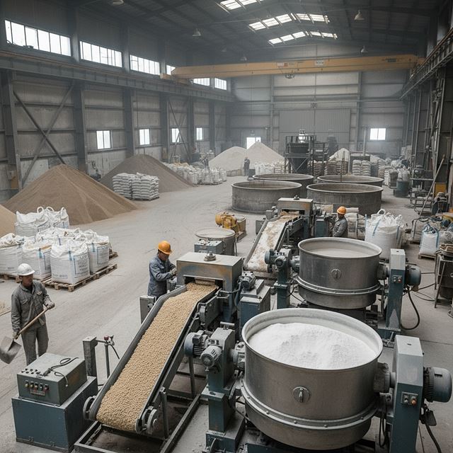 부정형 내화 요업제품 제조업