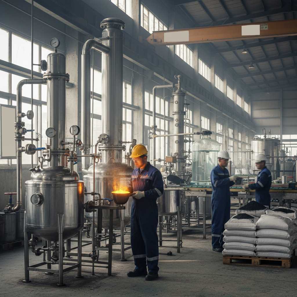 기타 기초 무기화학 물질 제조업