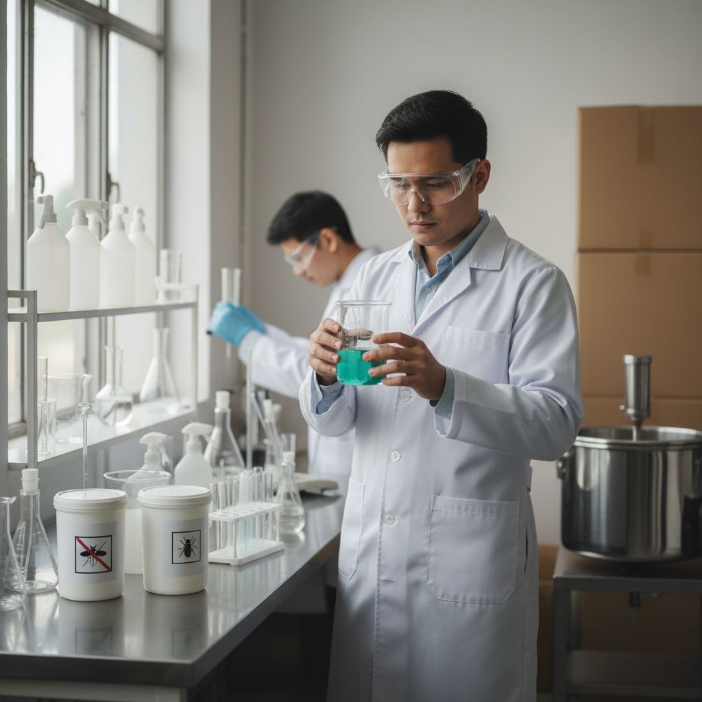 화학 살균ㆍ살충제 및 농업용 약제 제조업