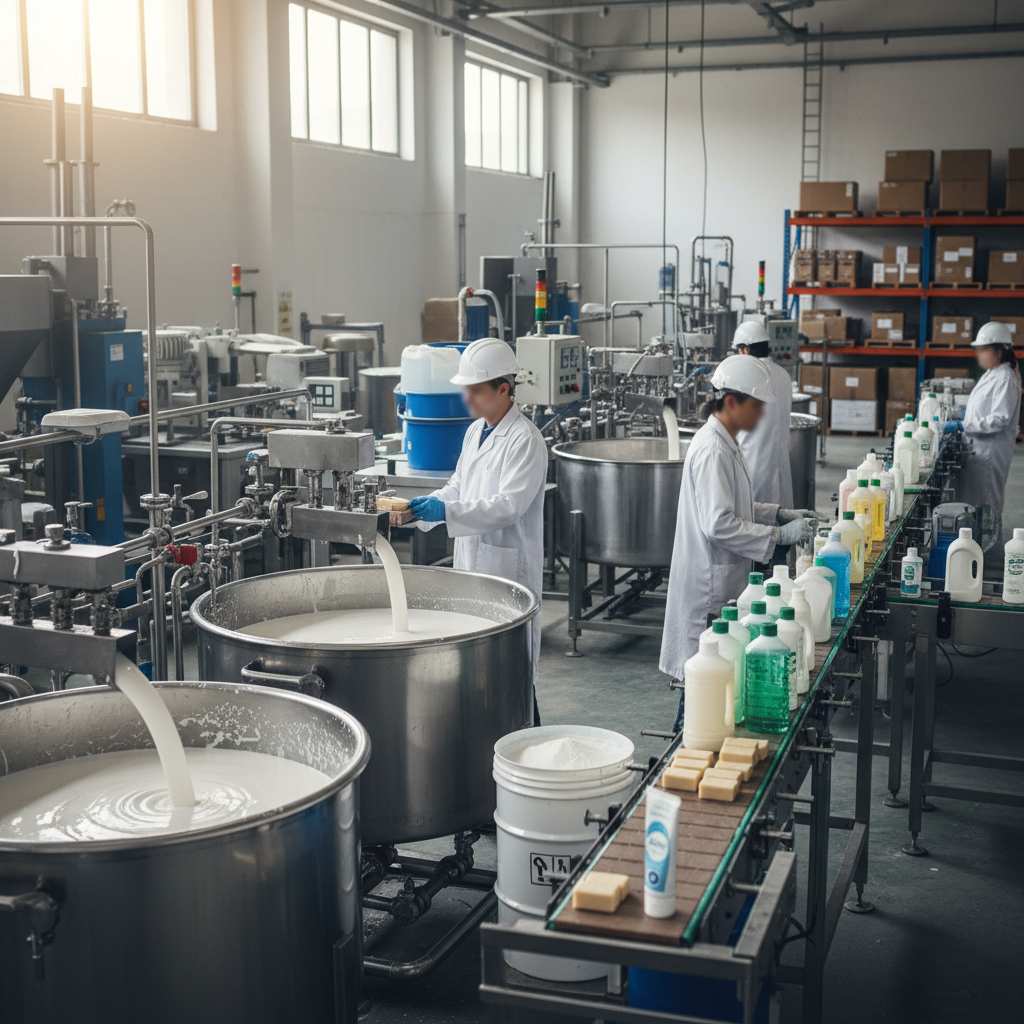 치약, 비누 및 기타 세제 제조업