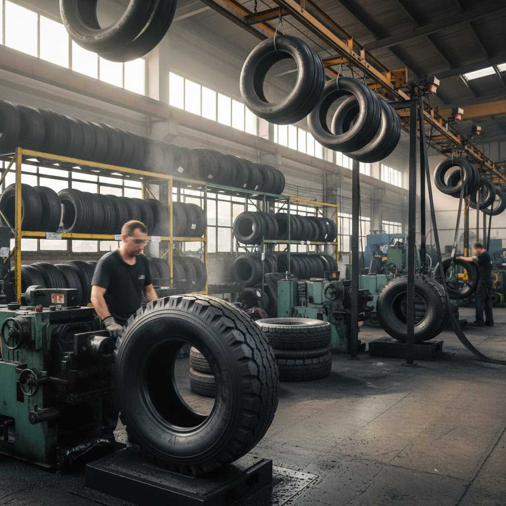 고무 타이어 및 튜브 제조업