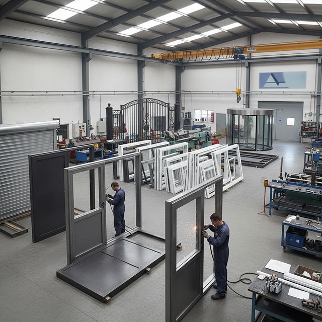 금속 문, 창, 셔터 및 관련제품 제조업