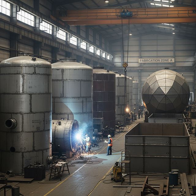 금속탱크 및 저장용기 제조업