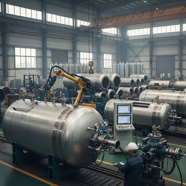 압축 및 액화 가스용기 제조업