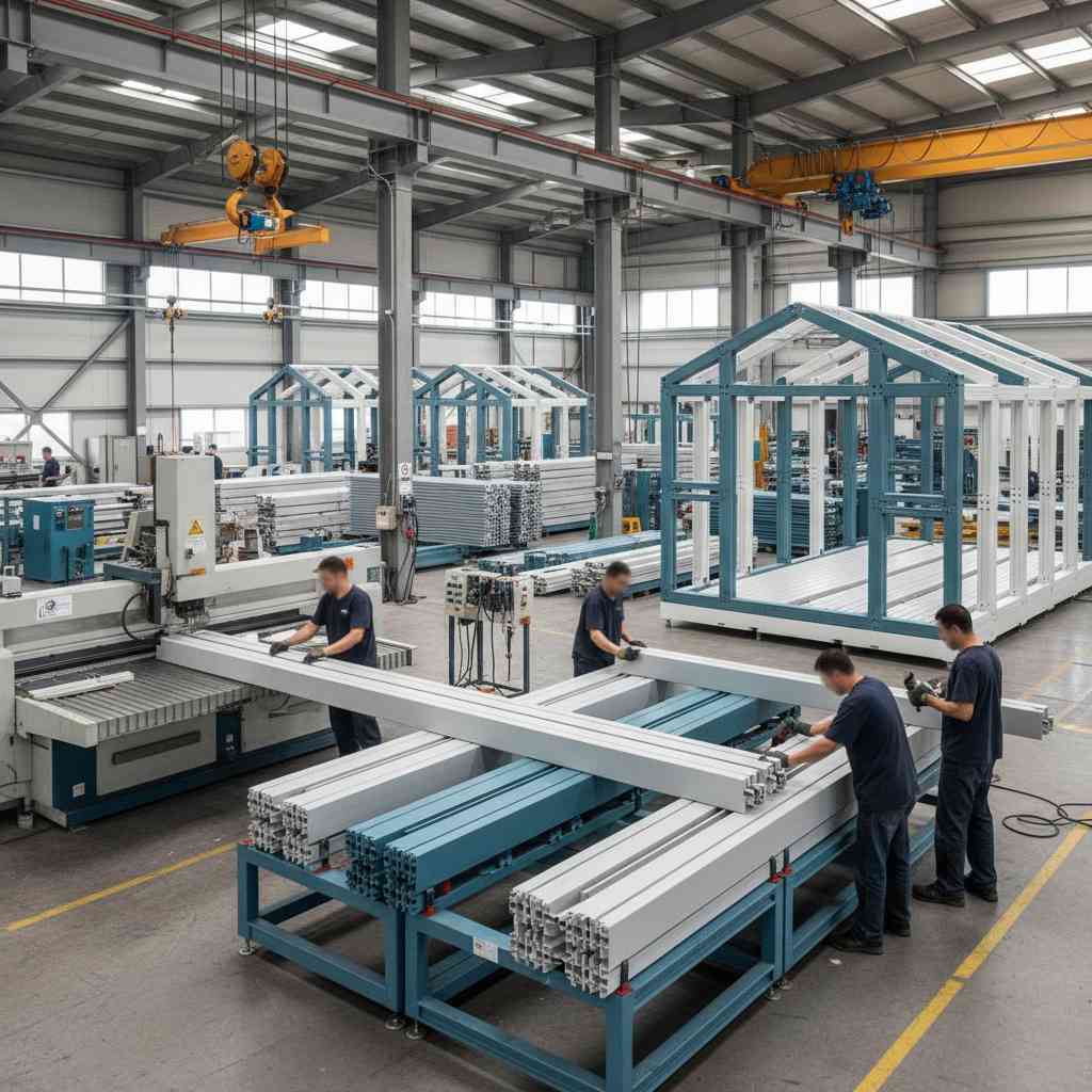 기타 건축용 플라스틱 조립제품 제조업