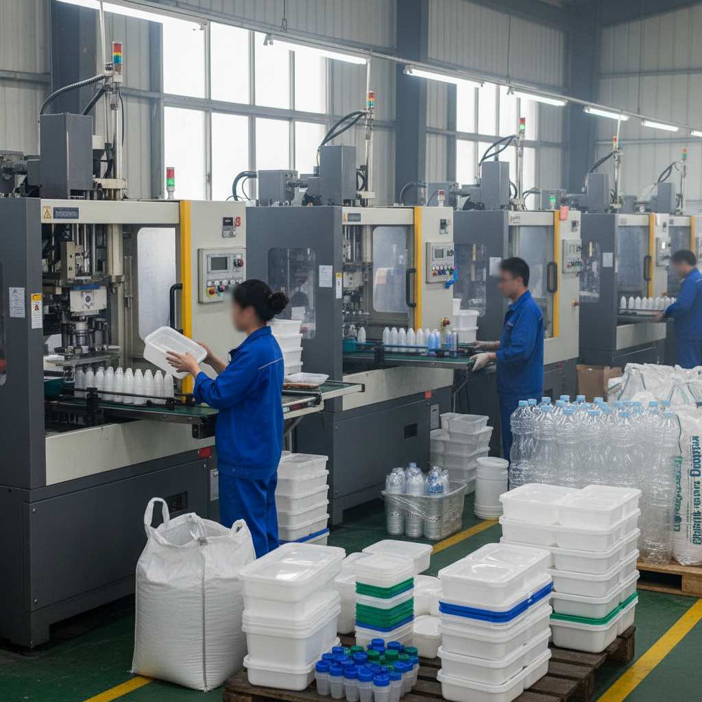 포장용 플라스틱 성형용기 제조업