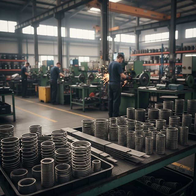 금속 스프링 제조업