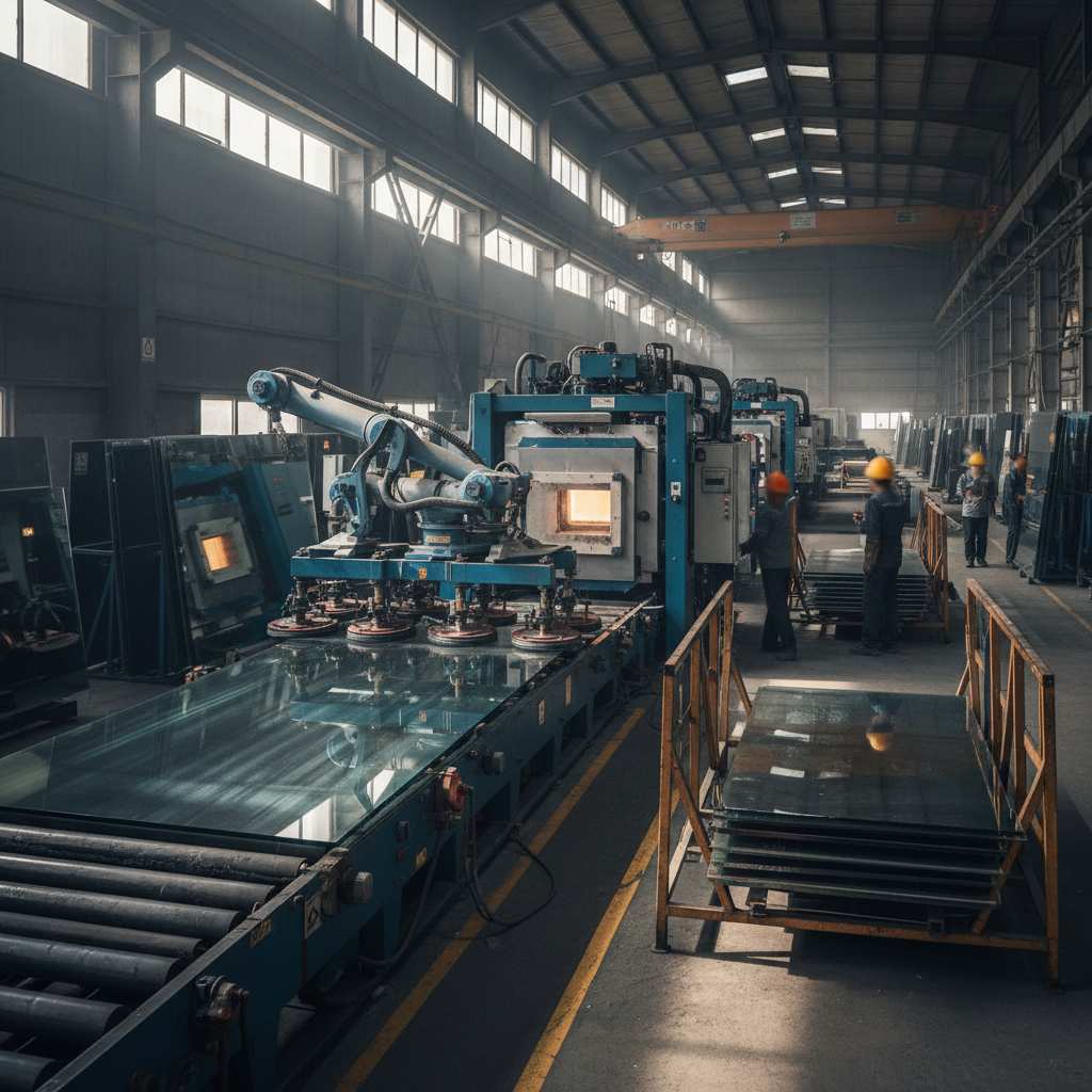 안전유리 제조업